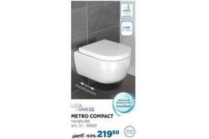 luca varess metro compact smartflush hangtoilet