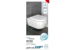 luca varess metro smartflush hangtoilet