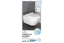 villeroy en boch subway 2 0 slimseat hangtoilet