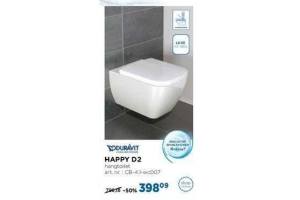 duravit happy d2 hangtoilet