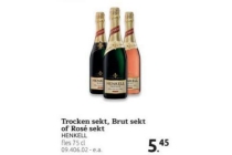 henkell trocken sekt brut sekt of rose sekt