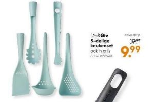 liv en giv 5 delige keukenset