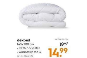 dekbed