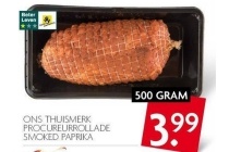 ons thuismerk procureurrollade smoked paprika