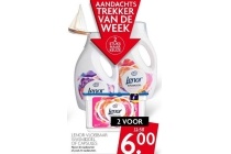 lenor vloeibaar wasmiddel of capsules