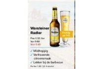 warsteiner radler