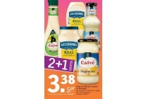 calve en hellman s sauzen en dressings