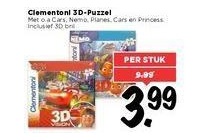 clementoni 3d puzzel