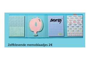 zelfklevende memoblaadjes