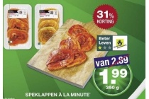 speklappen a la minute