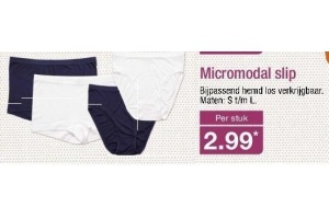 micromodal slip