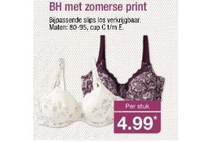 bh met zomerse print