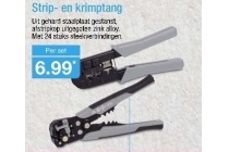 strip en krimptang