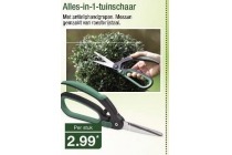 alles in 1 tuinschaar