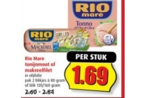 rio mare tonijnmoot of makreelfilet
