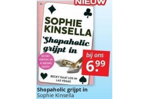 shopaholic grijpt in