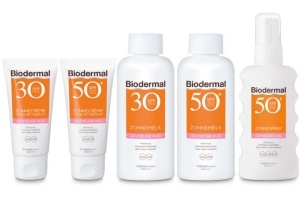 biodermal zonbescherming en aftersun