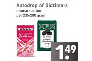 autodrop of oldtimers