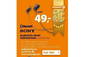 bluetooth sport oortelefoon