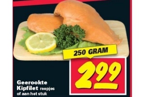 gerookte kipfilet