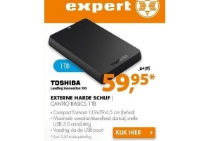 toshiba externe harde schijf