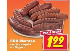 bbq worsten