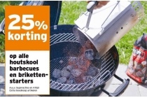 houtskool barbecues en brikettenstarters