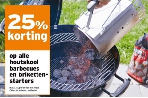 houtskool barbecues en brikettenstarters