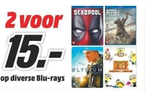 diverse blu rays nu 2 stuks voor eur15