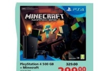 playstation 4 500 gb minecraft