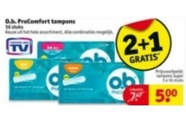 o b procomfort tampons