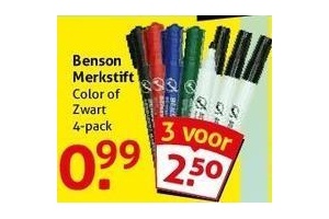 benson merkstift