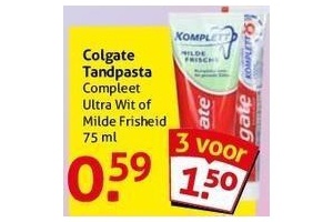 colgate tandpasta