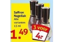 saffron nagellak