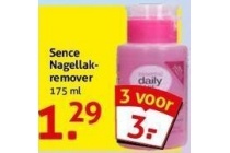 sence nagellakremover