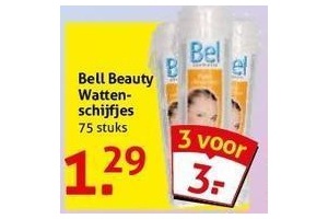 bell beauty wattenschijfjes