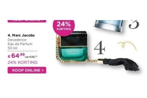 marc jacobs decadence eau de parfum 50 ml