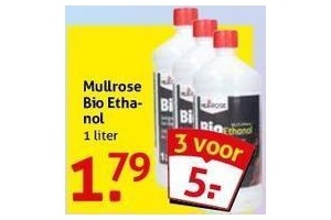 Doorbraak Worden Mevrouw Mullrose Bio Ethanol nu 3 voor €5,00 - Beste.nl