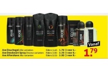 axe deodorant spray