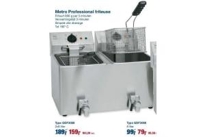 metro professional friteuse