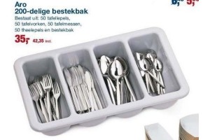 aro 200 delige bestekbak