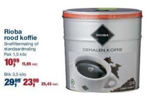 rioba rood koffie