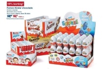 ferrero kinder chocolade