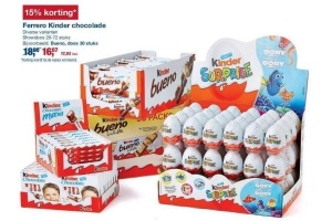 ferrero kinder chocolade