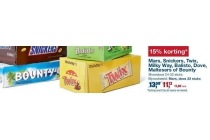 mars snickers twix milky way balisto dove maltesers of bounty