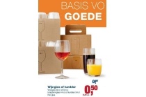 wijnglas of tumbler