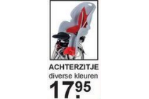 kinderzit achterzitje