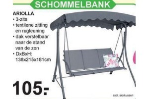 Schommelbank voor €105 -
