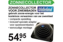 zonnecollector voor zwembaden