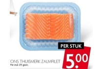 ons thuismerk zalmfilet